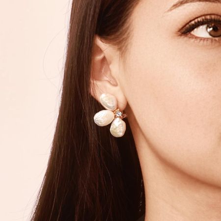 Baroque Flower Earrings