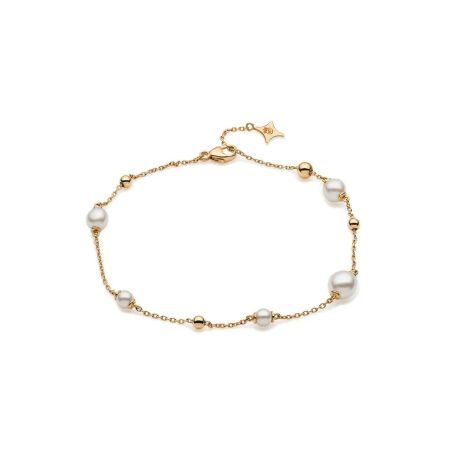 Adjustable Freshwater Pearl Tincup Bracelet