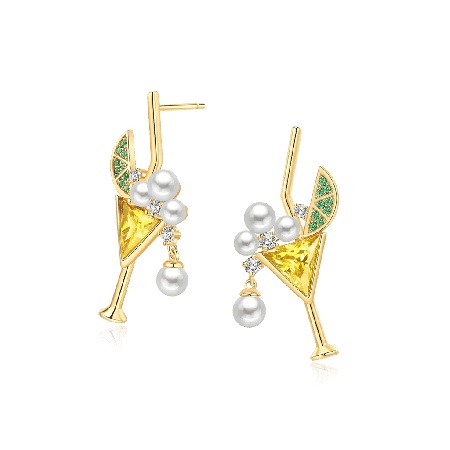 Cocktail Pearl Earrings