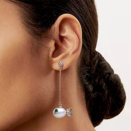 Fish Drop Earrings