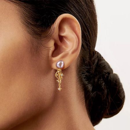 Jellyfish Drop Earrings