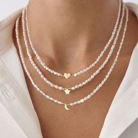 Heart Strand Necklace