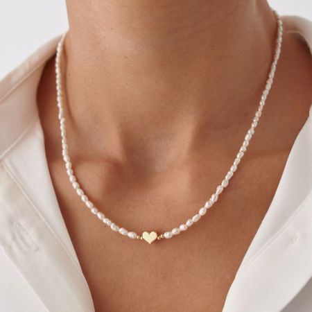 Heart Strand Necklace