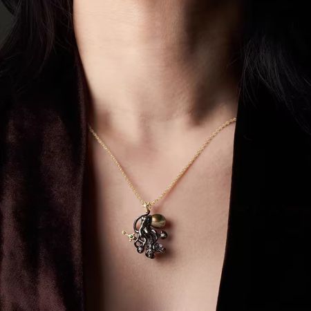 Octopus Pendant Necklace
