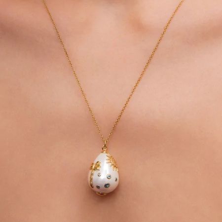 Tree With Sun Pendant Necklace