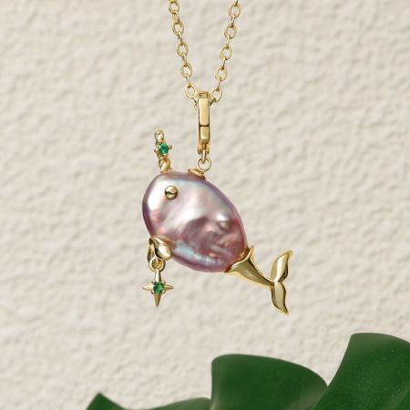 Narwhal Pendant Necklace