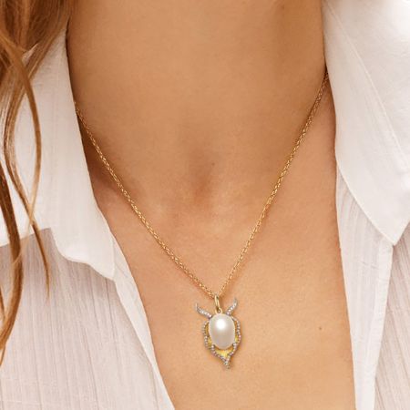 Capricorn Zodiac Pendant Necklace