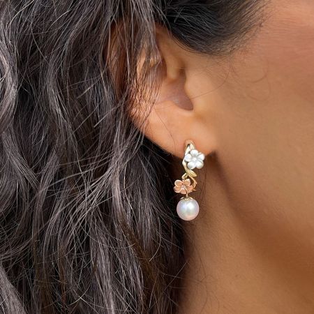 Bloom Flower Drop Earrings
