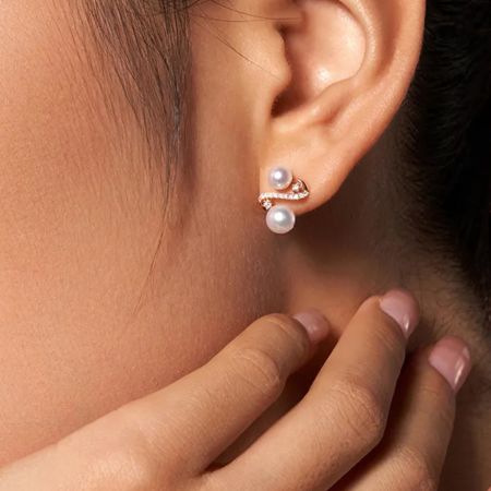 Curve Stud Earrings