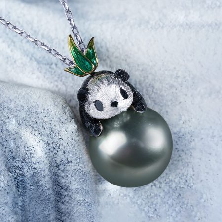 Panda Pendant Necklace