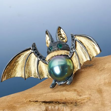 Bat Pendant Necklace
