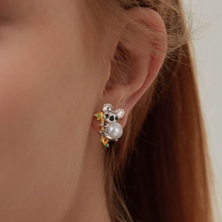 Koala Stud Earrings