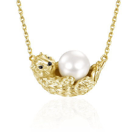 Otter Pendant Necklace