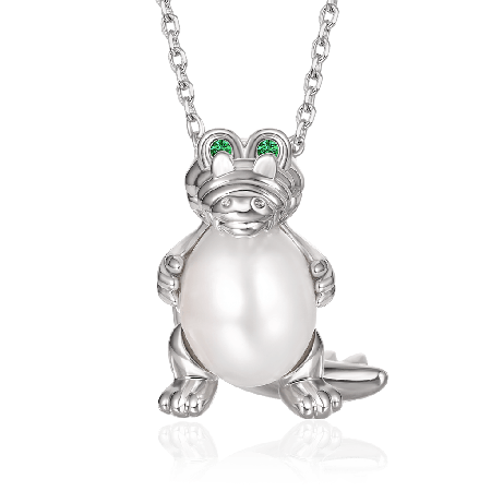Crocodile Pendant Necklace