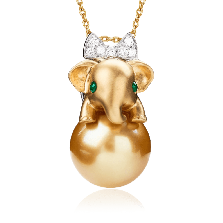 Elephant Pendant Necklace
