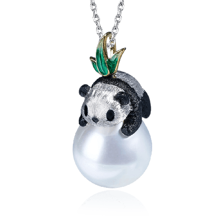 Panda Pendant Necklace