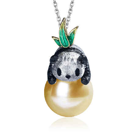 Panda Pendant Necklace