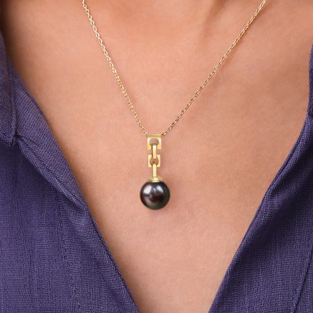 Black Pearl Jewelry Set