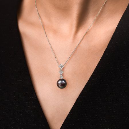 Black Pearl Jewelry Set