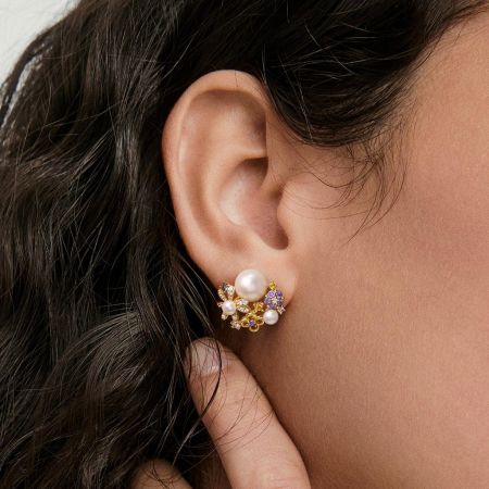 Flowers Stud Earrings