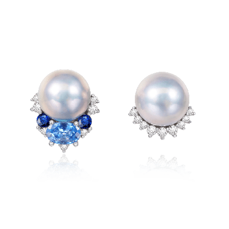 Asymmetry Stud Earrings