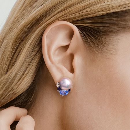 Asymmetry Stud Earrings