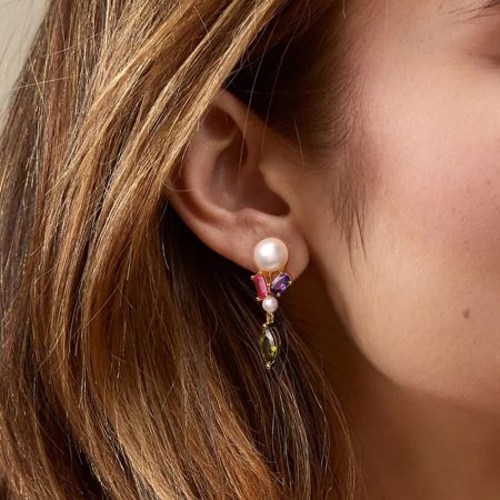 Sparkling Multicolor Earrings