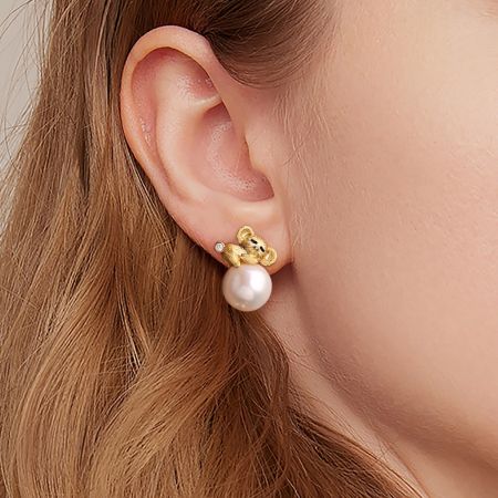 Sleeping Koala Stud Earrings