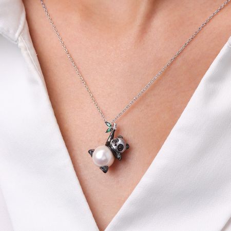 Panda Pendant Necklace