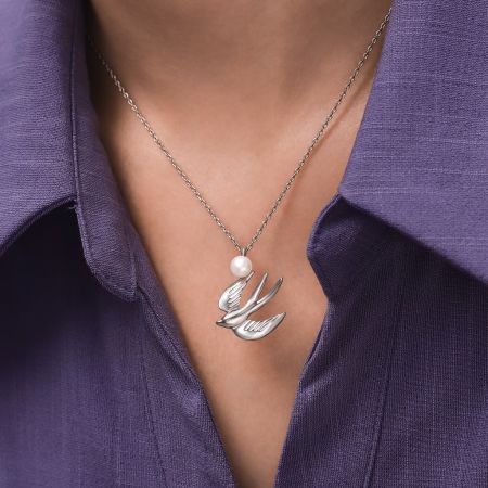Flying Swallow Necklace