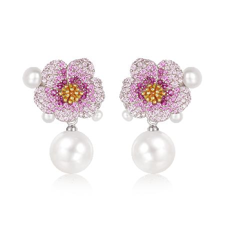 Flower Stud Earrings