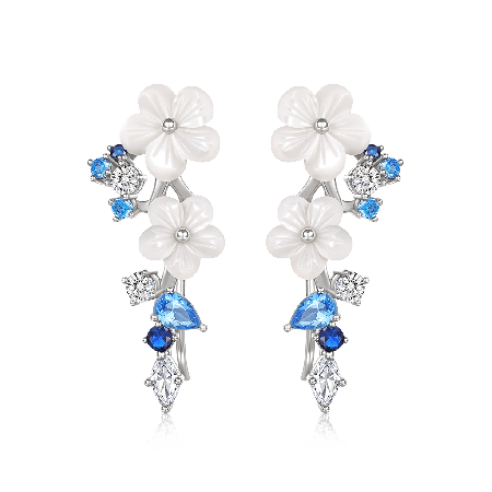 Flower Cluster Earrings