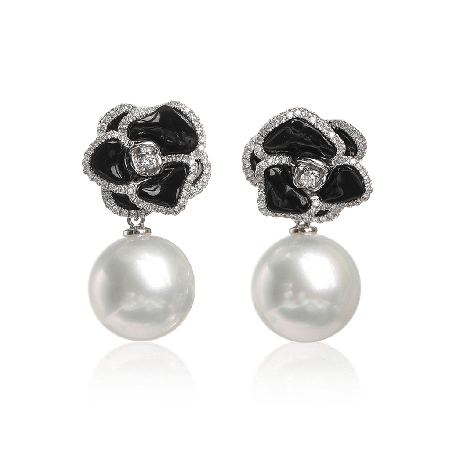 Camellia Drop Earrings