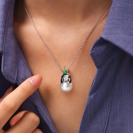 Panda Pendant Necklace