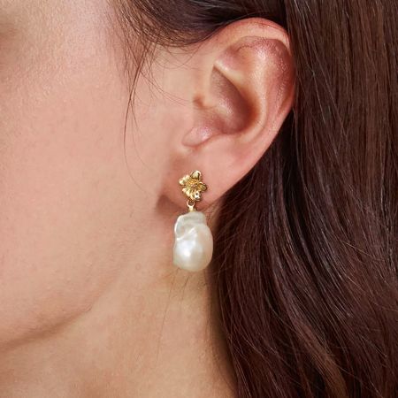 Flowers Drop Earrings