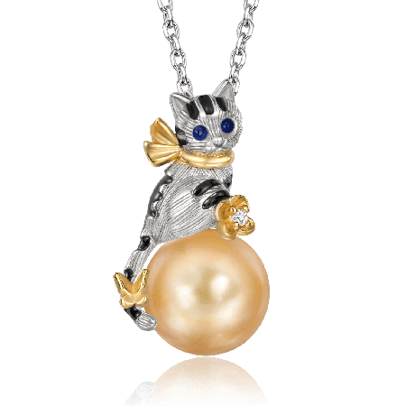 Cat Pendant Necklace