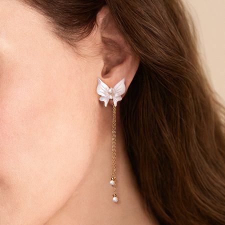 Butterfly Drop Earrings