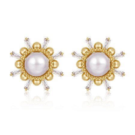 Flower Stud Earrings