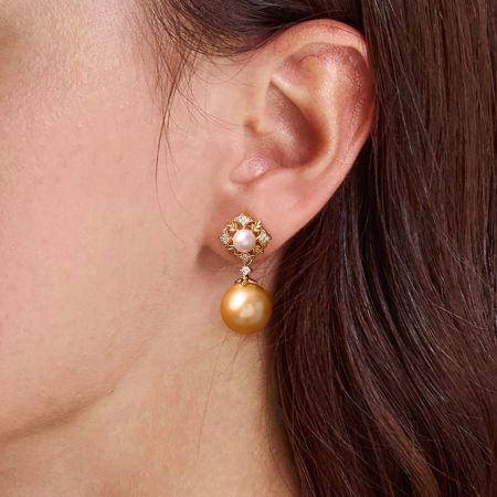 Leaves Drop Earrings
