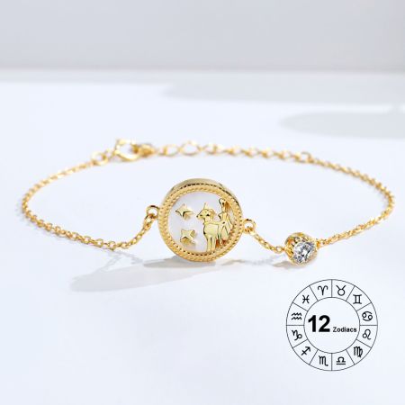 Virgo Zodiac Bracelet