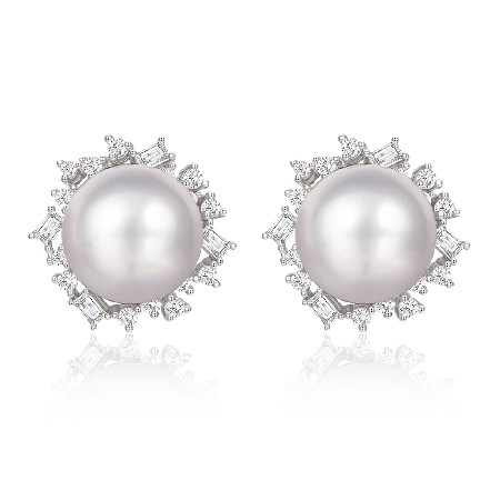 Pearl Stud Earrings