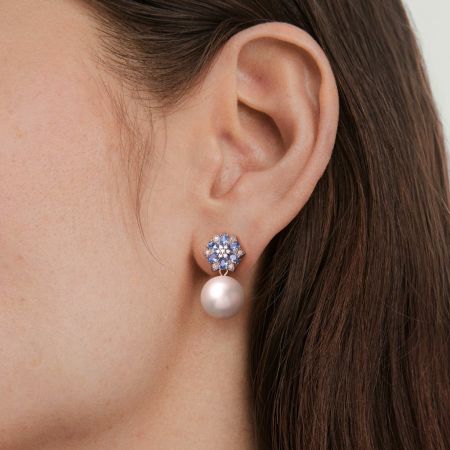 Flower Drop Earrings