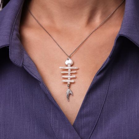 Fish Bones Necklace