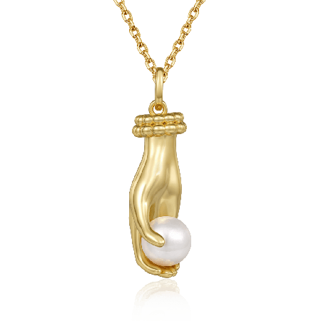 Hand Pendant Necklace
