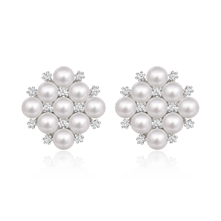 Nine-Square Grid Earrings