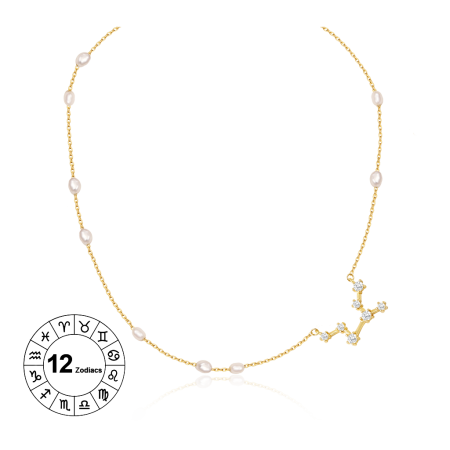 Virgo Zodiac Necklace