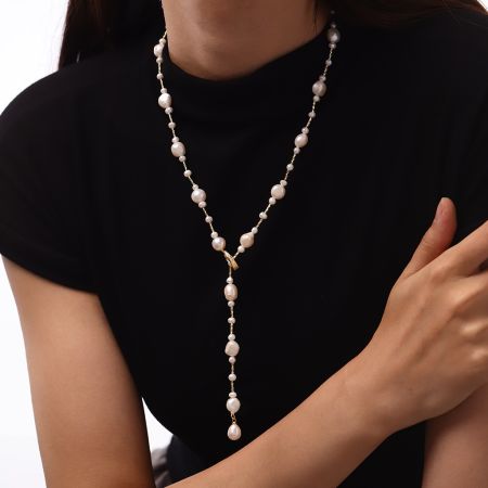 Adjustable Tincup Necklace