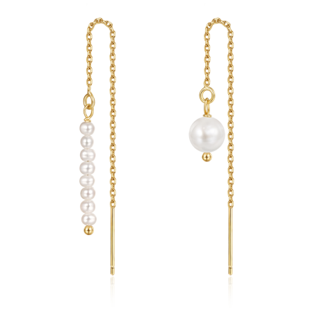Asymmetrical Drop Earrings