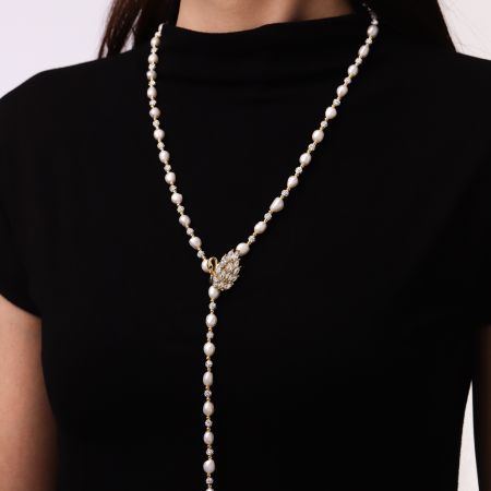 Swan Tincup Necklace