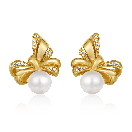 Bow Stud Earrings